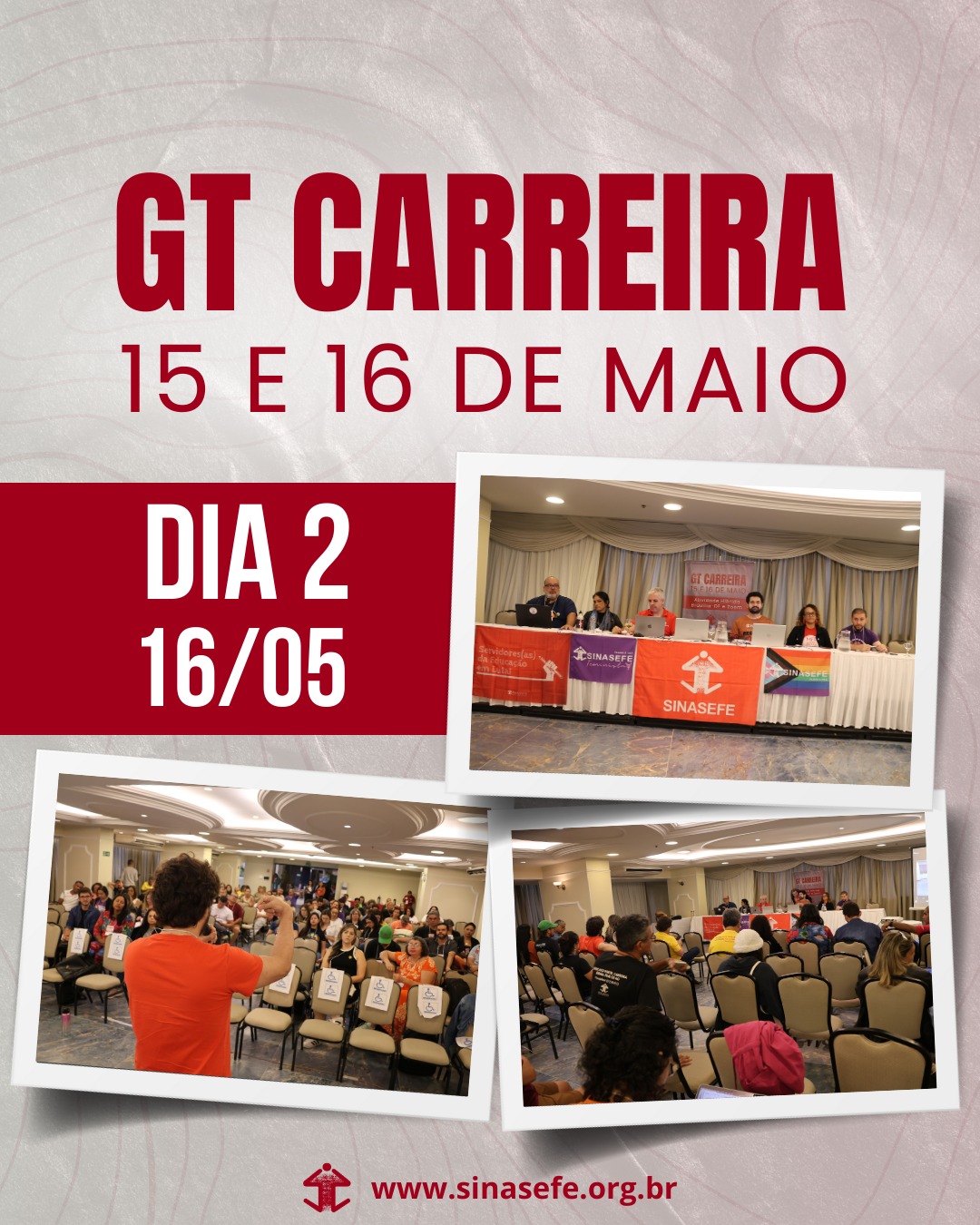GT Carreira: manhã do 2º dia
